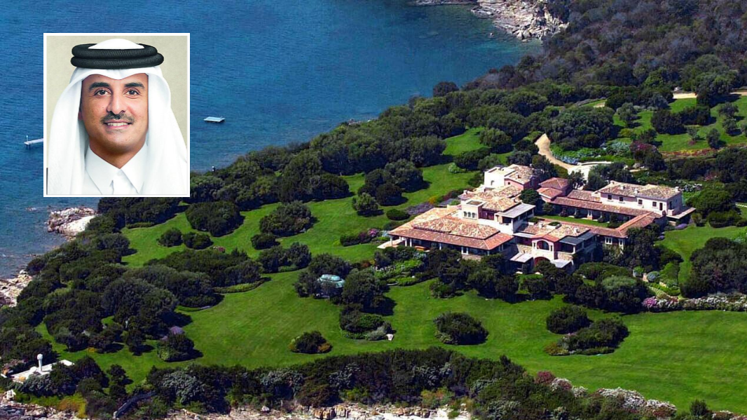 L’emiro del Qatar sogna villa Certosa: sul tavolo 500 milioni di euro