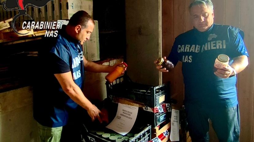 Il controllo dei carabinieri del Nas