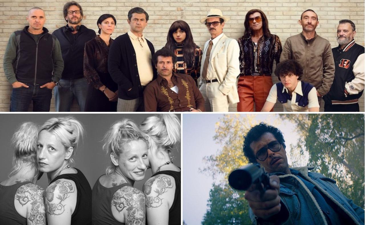 
	Il cast, le gemelle Vecchi e una scena del film

