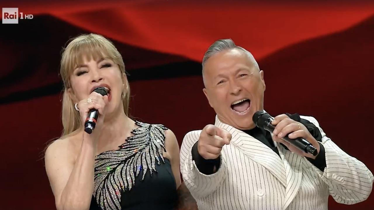 Paolo Belli e Milly Carlucci