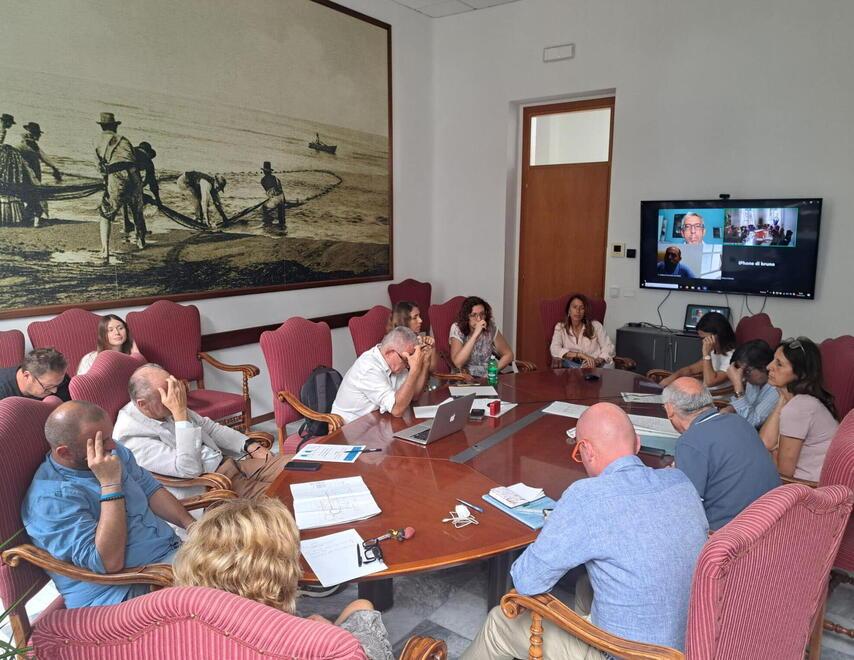 Un momento del vertice