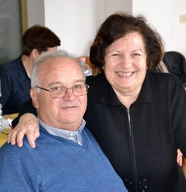 
	Gloria Loffredo insieme al marito&nbsp;Angelo Coccoluto

