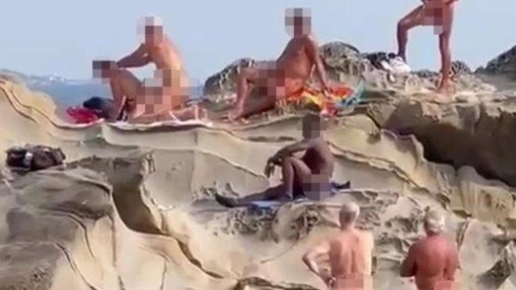 l fermo immagine del video girato al Sassoscritto