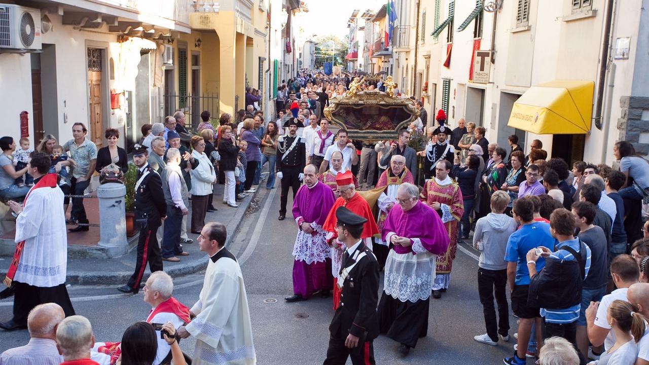 L'ultima edizione della processione, nel 2015