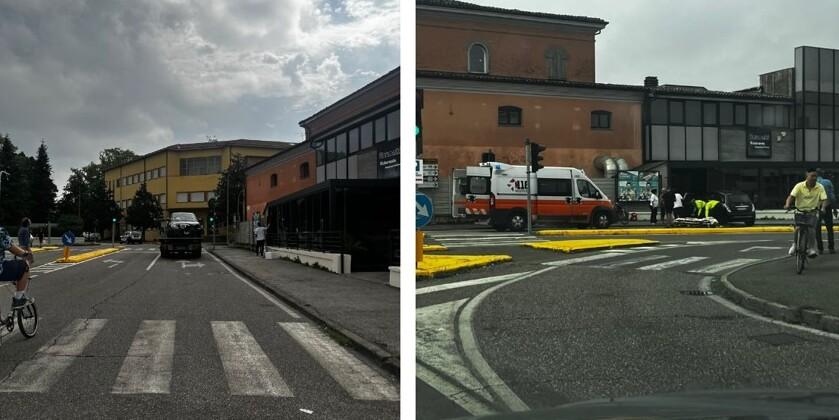 
	L'incidente in viale&nbsp;Stazione a Finale

