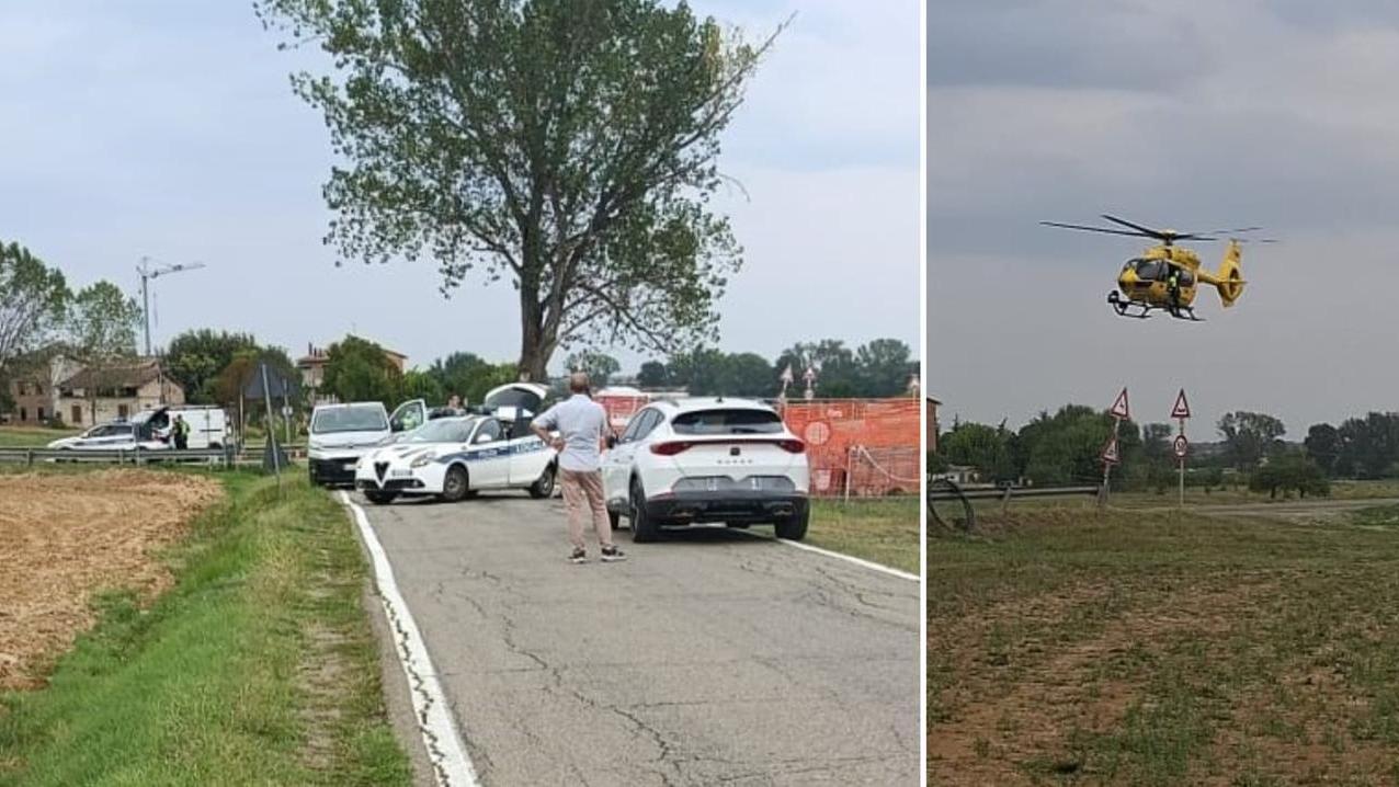 L'incidente in via Nizzola a Solignano