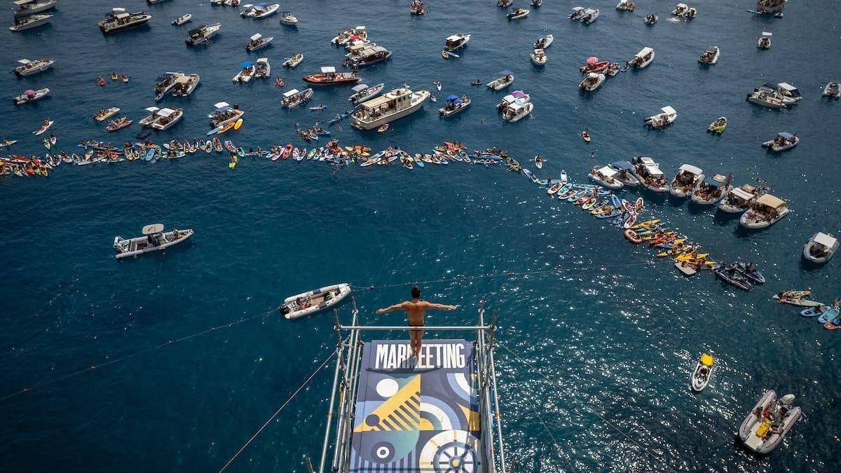A Porto Flavia la Coppa mondiale di High Diving, grande attesa per lo spettacolo dei tuffi estremi