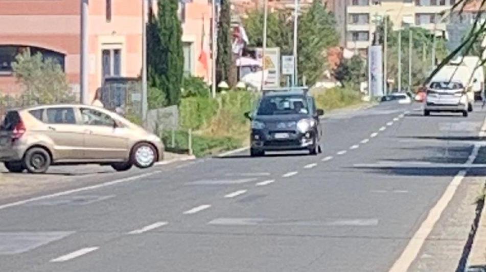 Un tratto di via Mondolfi