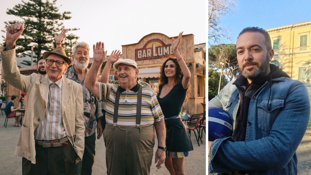 
	Alcuni protagonisti de &ldquo;I delitti del BarLume&rdquo; e a destra l&rsquo;avvocato Marco Guercio

