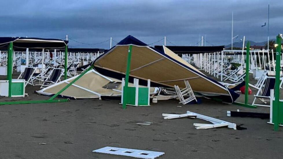 I danni al Bagno Carlo