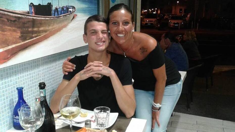 Denny Magina insieme alla madre Erika Terreni