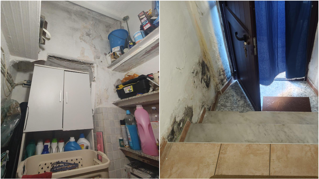 La casa è invasa dall'umidità