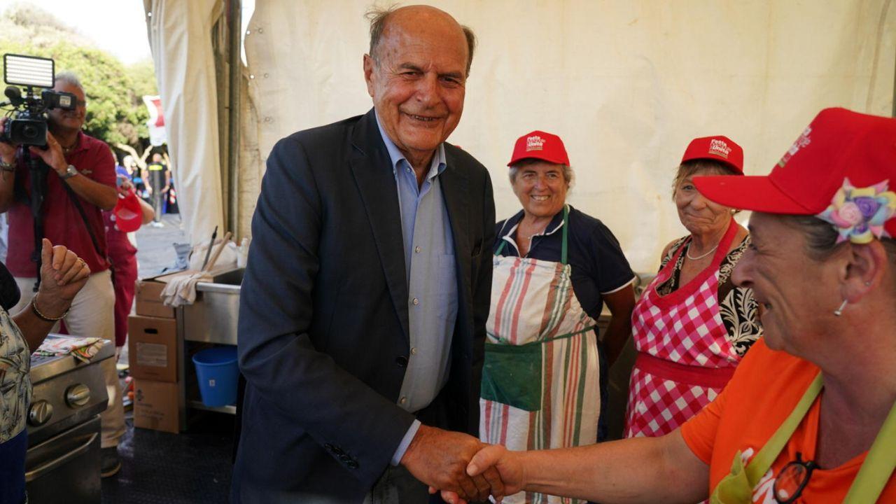 Bersani a Livorno (foto Stick)