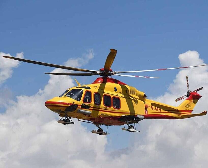 L'elisoccorso Pegaso in una foto d'archivio