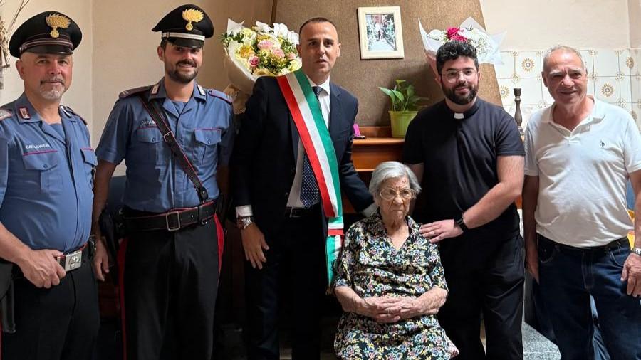 Festa per i cento anni di Gina Massessi