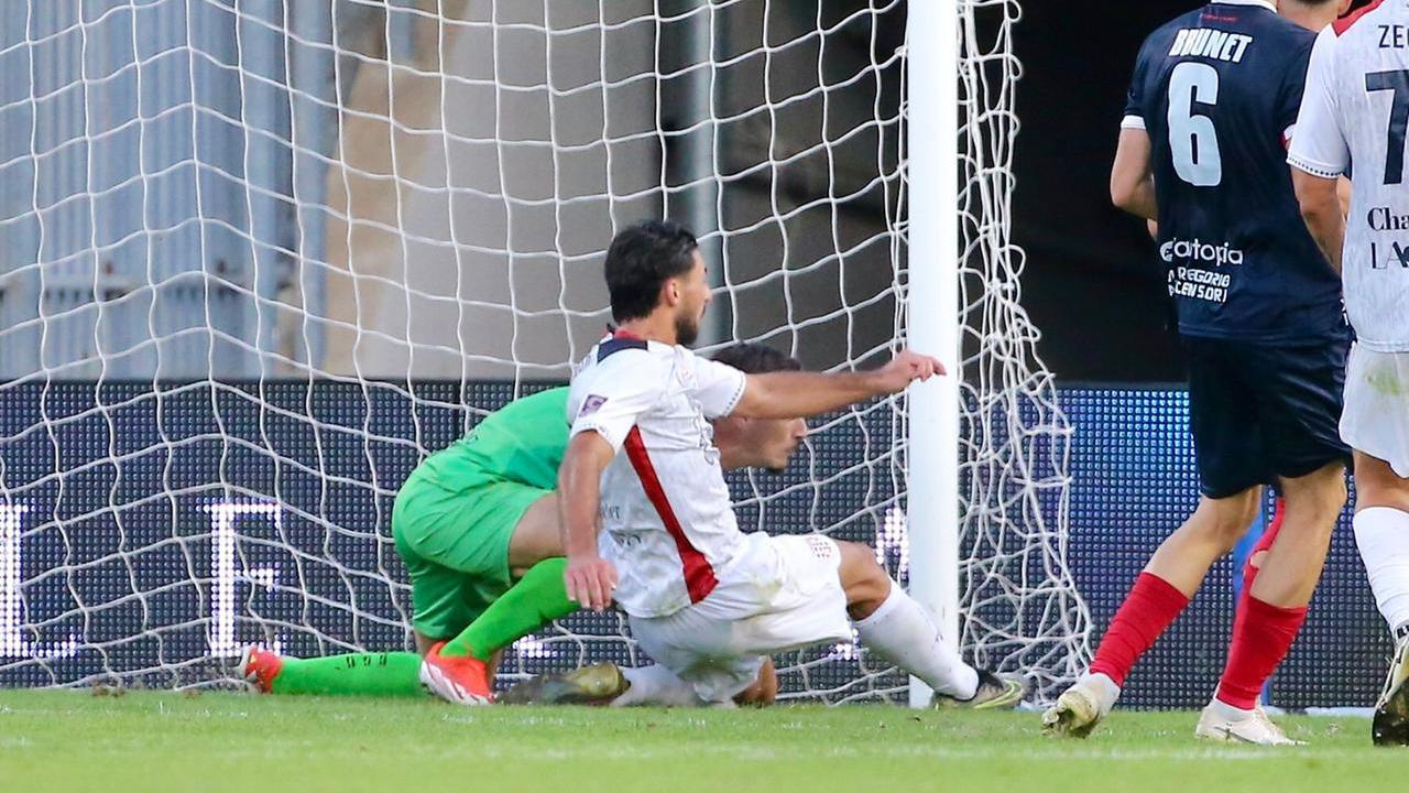 Il pareggio di <strong>Musso</strong> (credits ufficio stampa Campobasso)