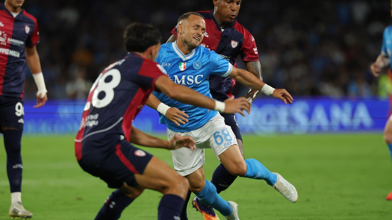 Napoli-Cagliari 1-0. Anguissa la sblocca al 95’