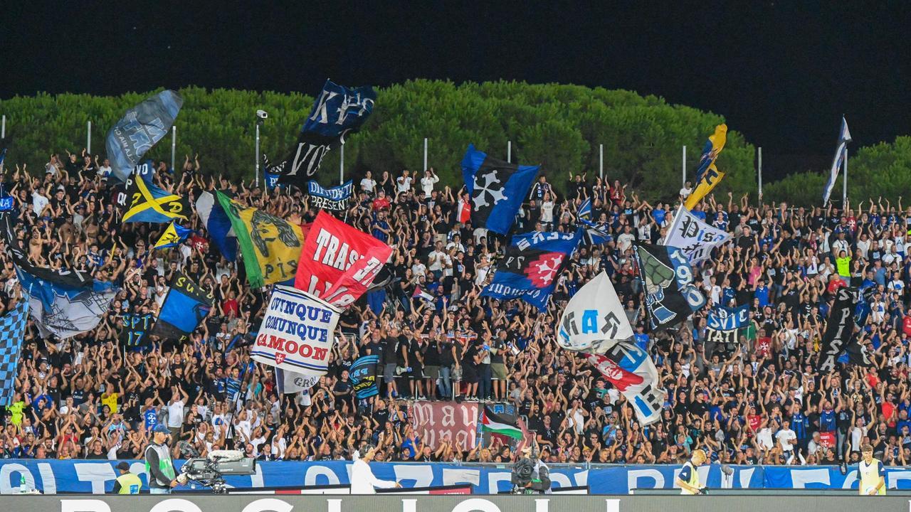 La Curva nord (foto Stick)