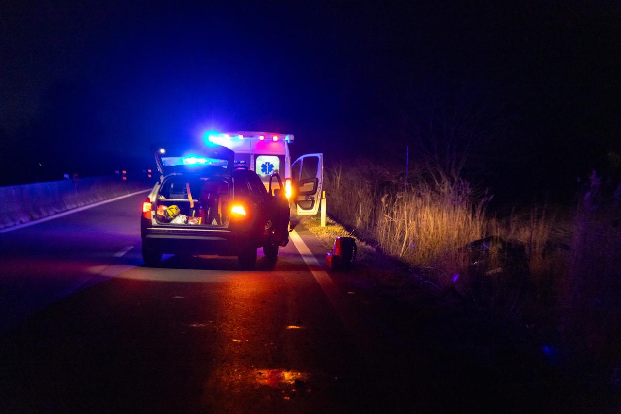 
	Incidente nella notte in Superstrada (foto archivio)

