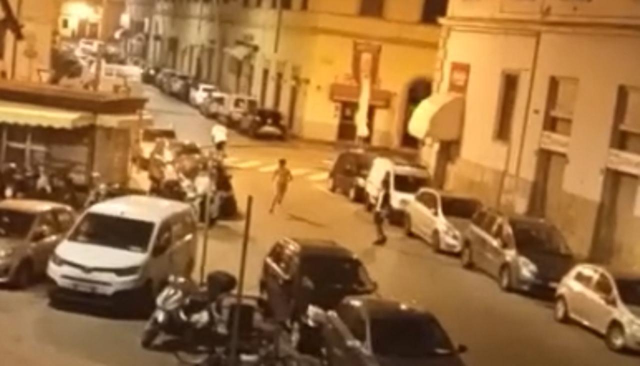 
	Un fermo immagine di un video girato dai residenti

