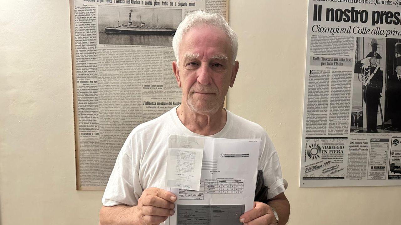 
	Mauro Gamba con l'assicurazione pagata

