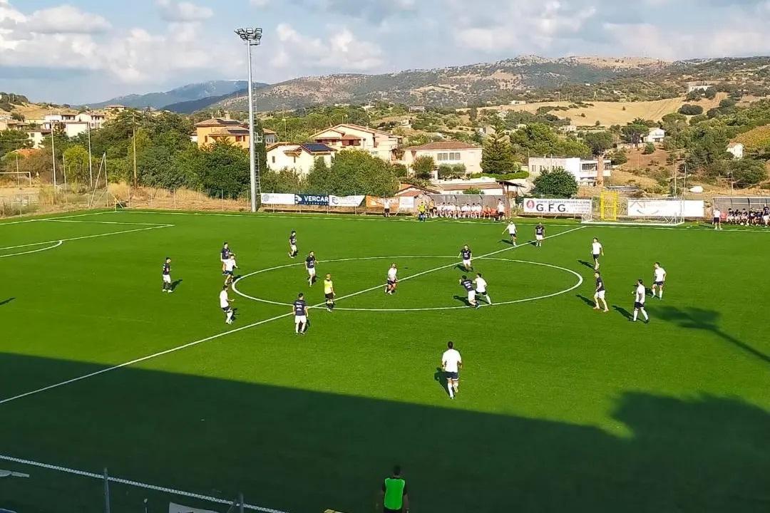 L’Olbia perde 5-0 e viene eliminata dalla Coppa Italia di Serie D