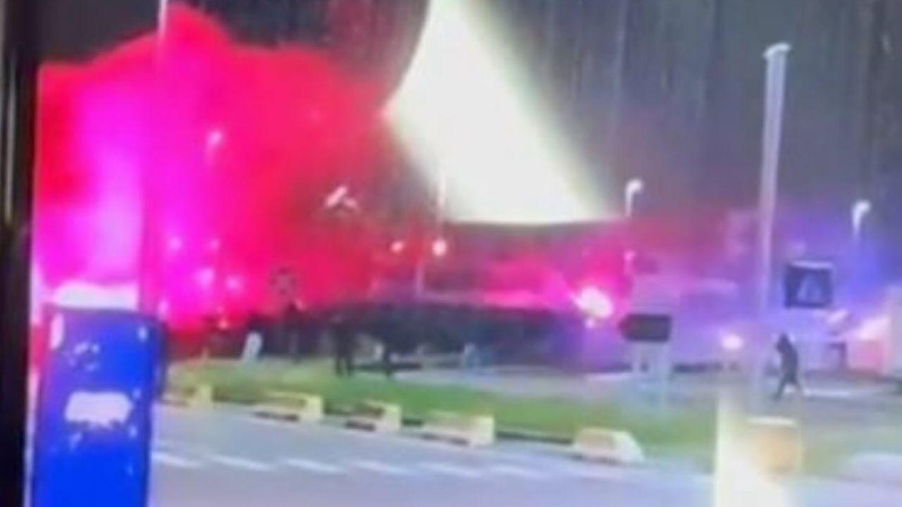 
	Un frame di un video (dai social)

