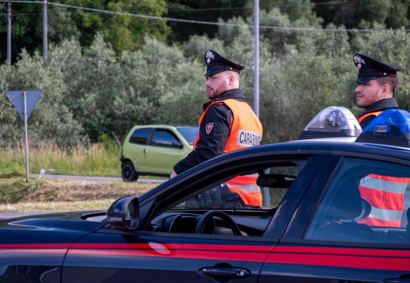 
	I carabinieri in azione (foto d'archivio)

