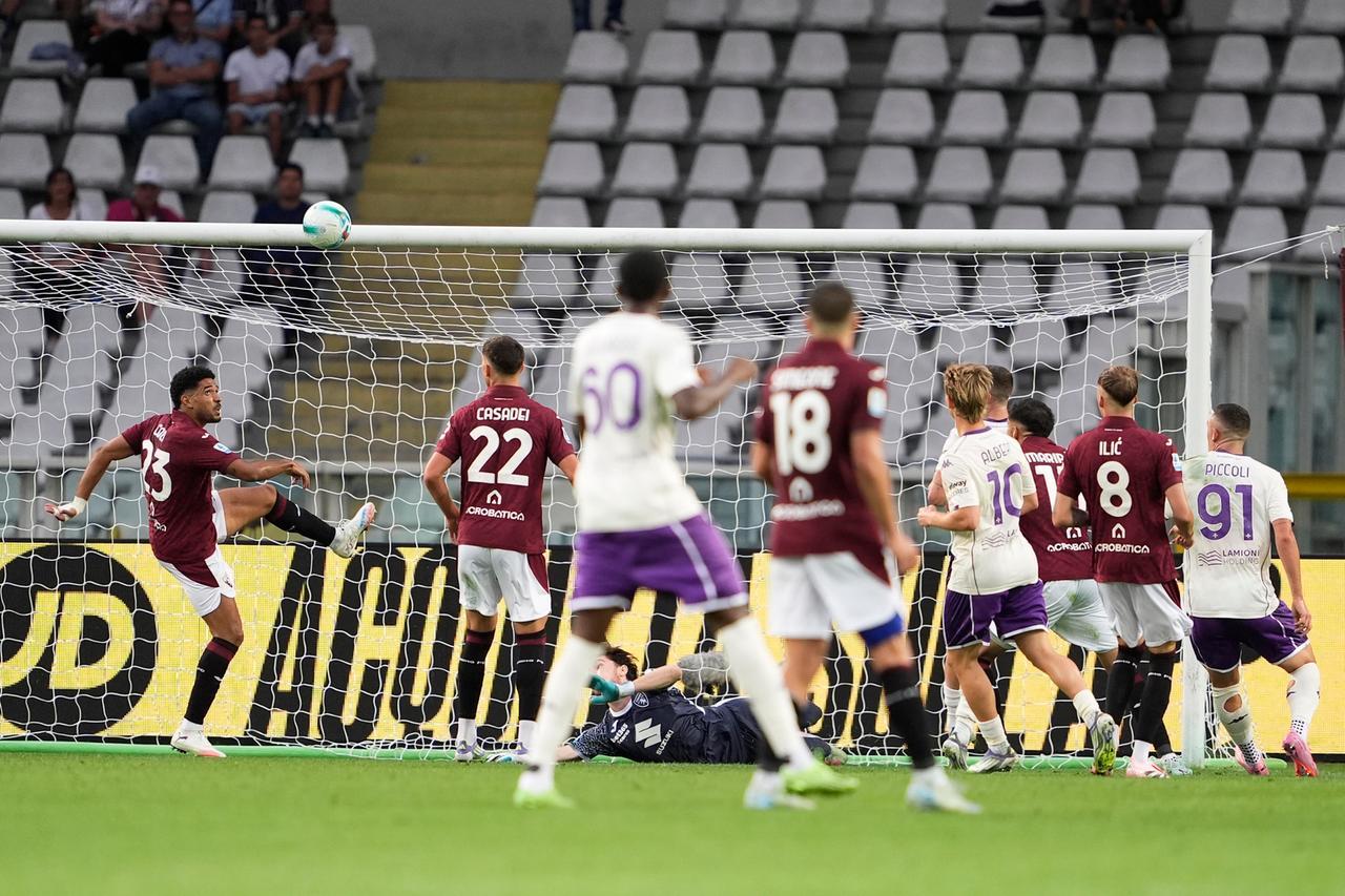 
	Un'azione del match

