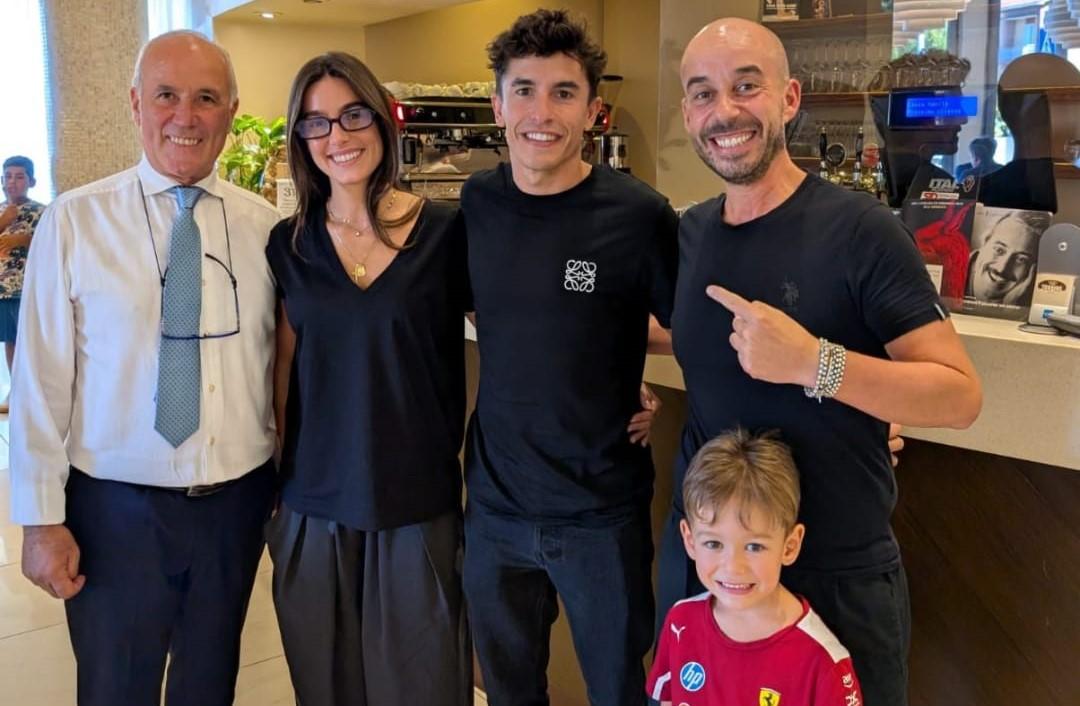 
	Marc Marquez al Touring di Fiorano

