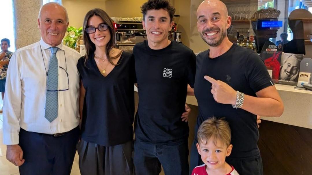 Marc Marquez al Touring di Fiorano