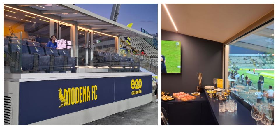 
	I nuovi sky box allo stadio Braglia

