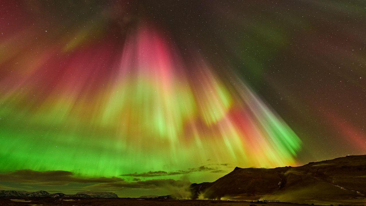 
	Un'aurora boreale (Foto di repertorio)

