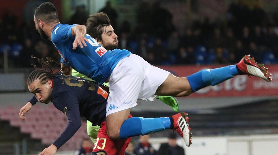 Un'azione dell'ex Napoli