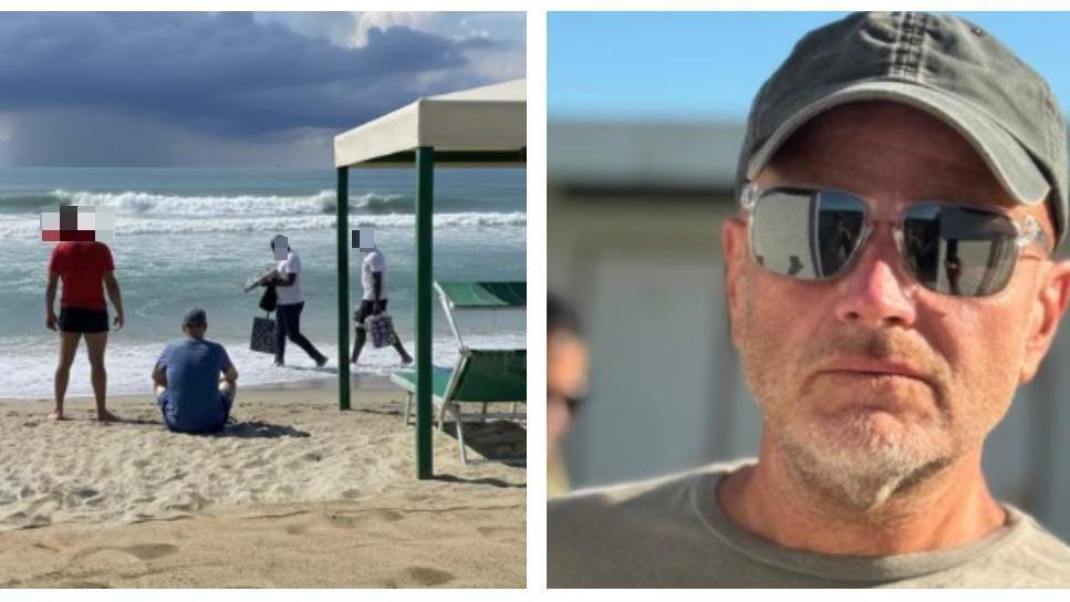 Forte dei Marmi, turista si siede sulla battigia per una foto al mare mosso, il bagnino lo caccia: «Non siete di questo stabilimento»