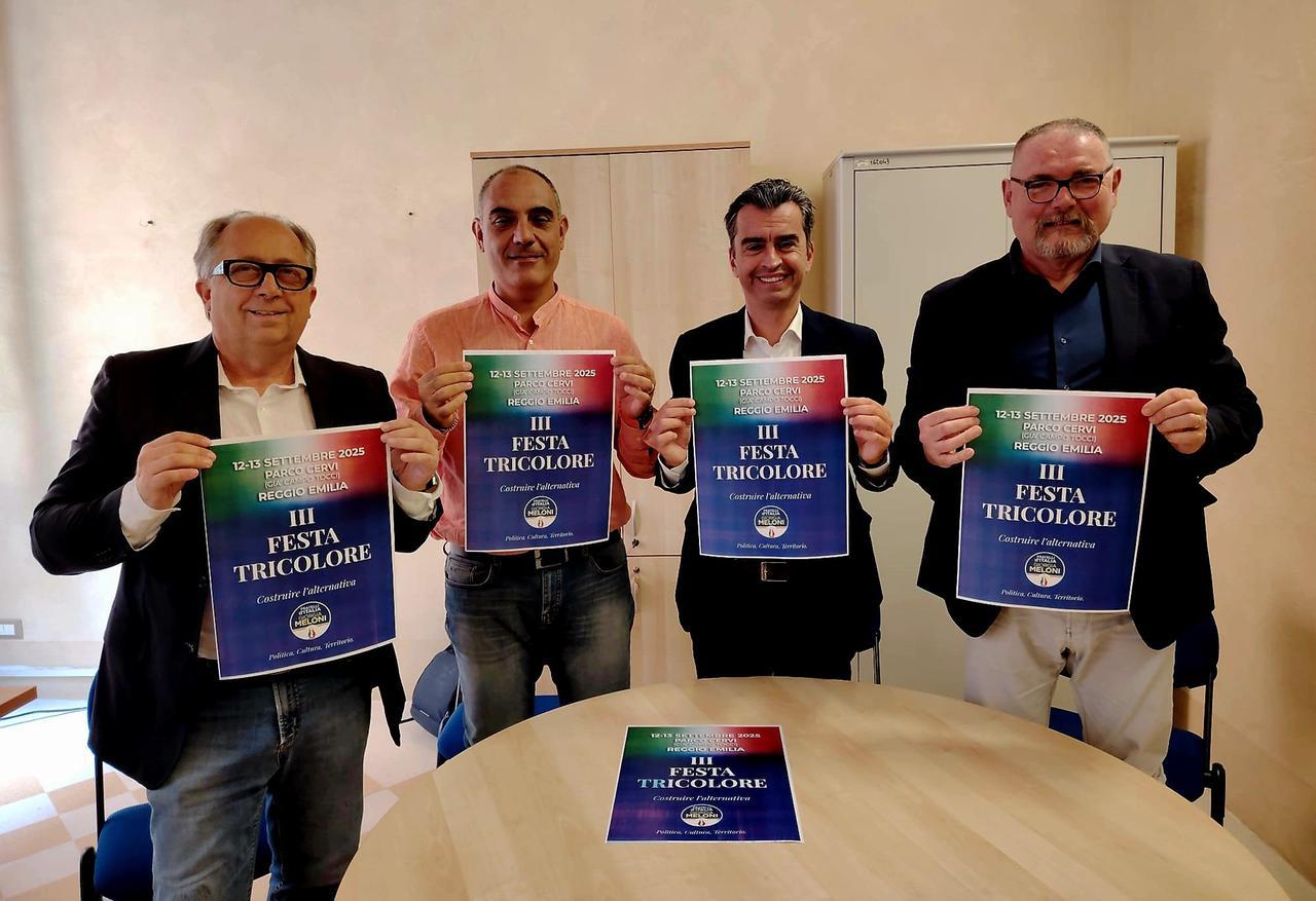 La festa di Fratelli d’Italia: due giorni al Parco Cervi, il ministro Foti inaugura