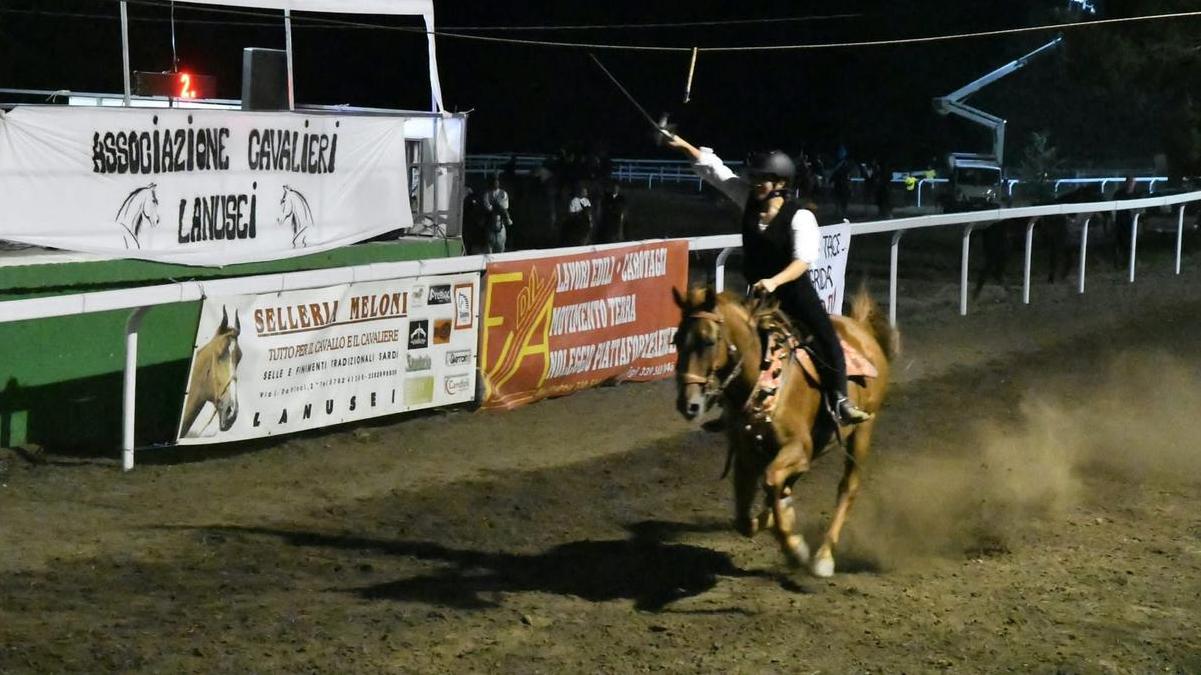 Marta Chelucci in sella a Twist