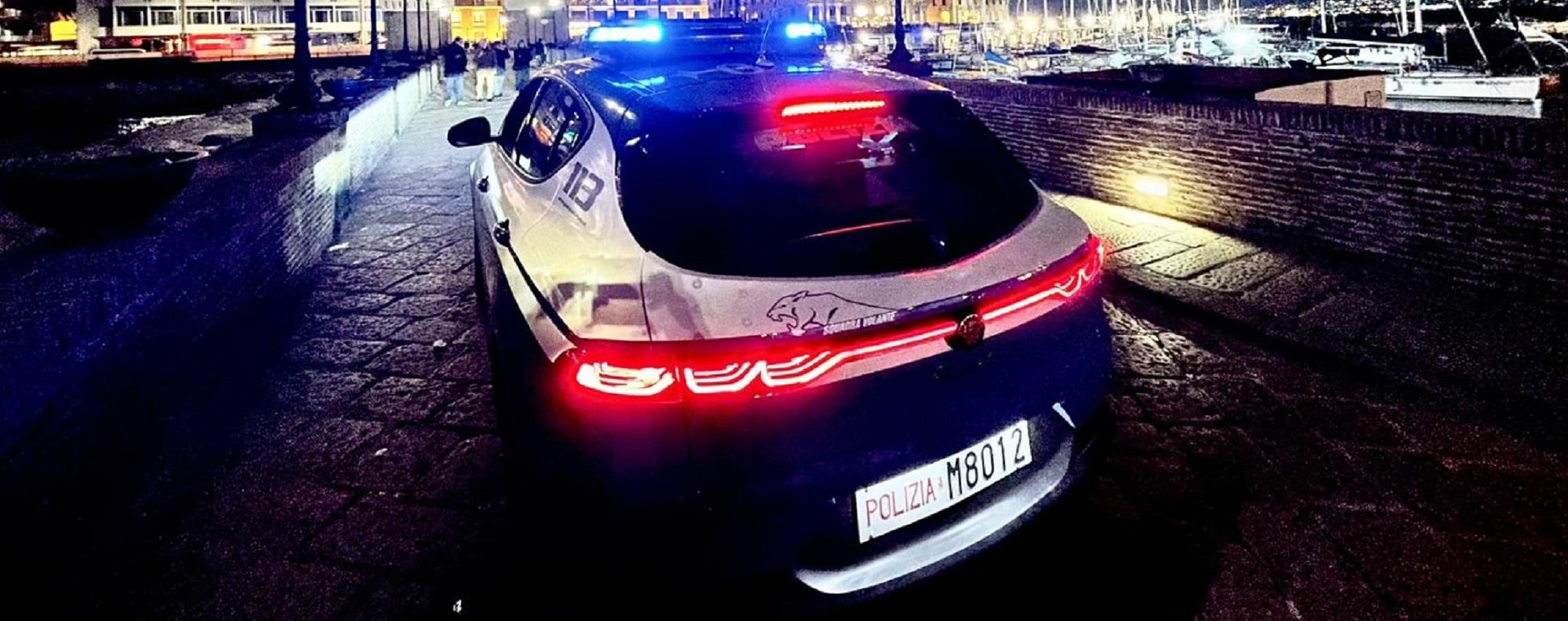 Una volante della polizia (foto d'archivio)