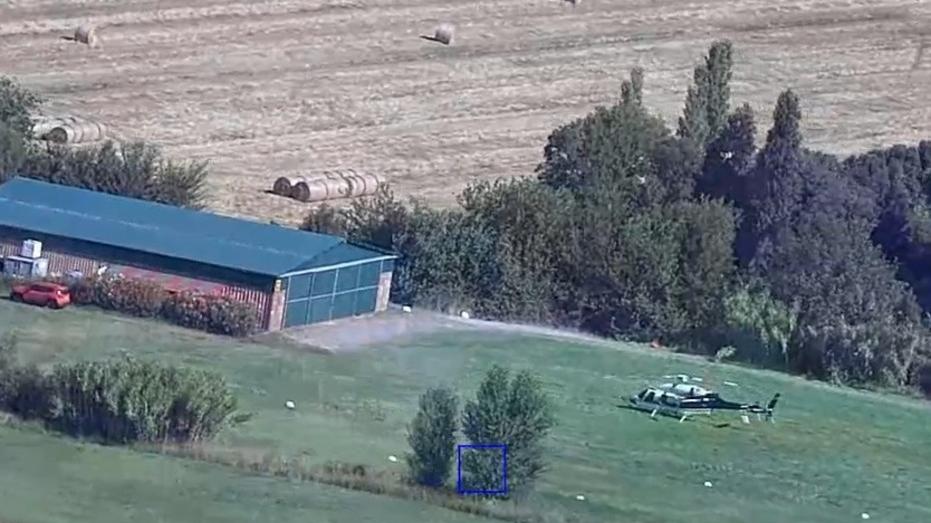 Un frame del video delle Fiamme gialle sull'operazione