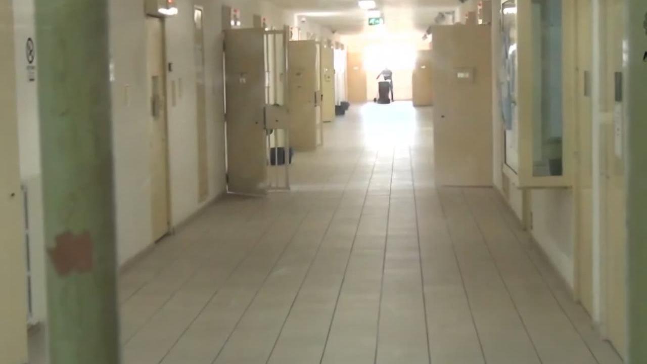 L'interno del carcere di Uta