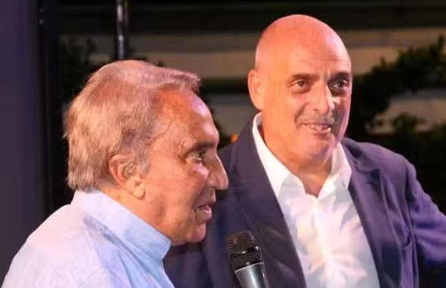 Emilio Fede e Paolo Brosio
