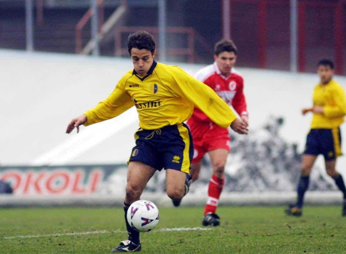 
	Rubens Pasino con la maglia del Modena

