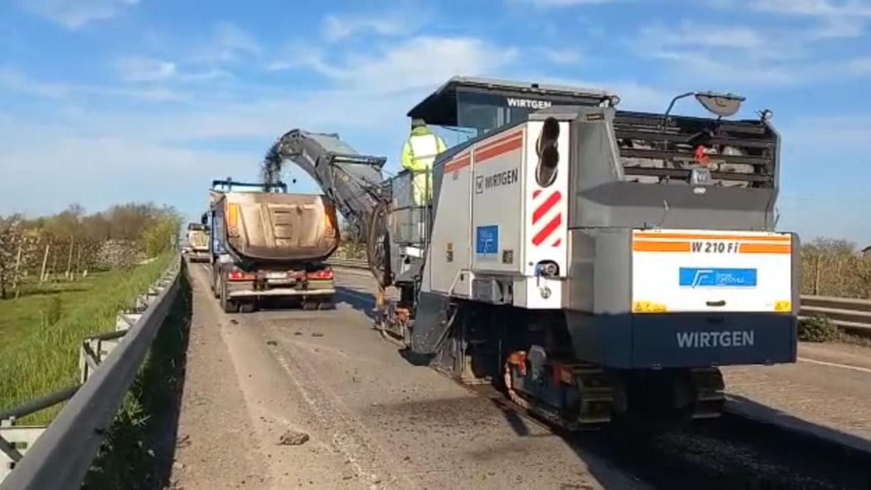 Accelerata nella tangenziale Rabin: oggi la riapertura