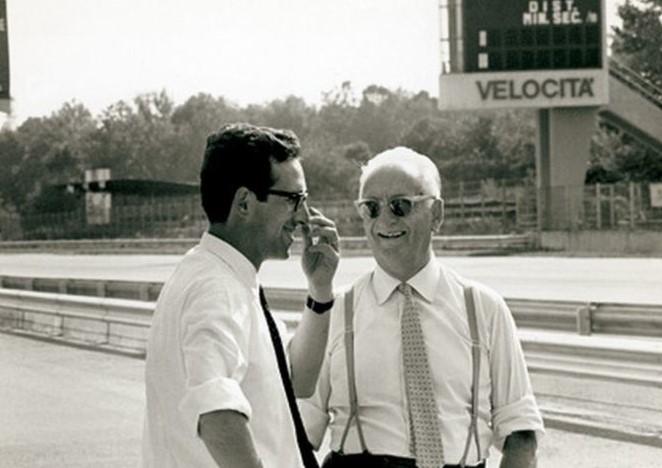 
	Mauro Forghieri ed Enzo Ferrari

