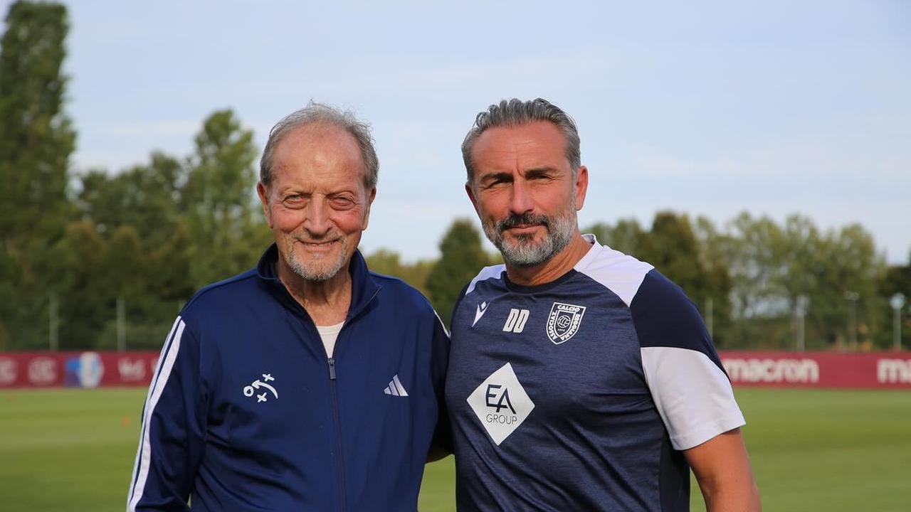 La visita di Renzo Uliveri a mister Davide Dionigi: «Ottima impressione dalla Reggiana»