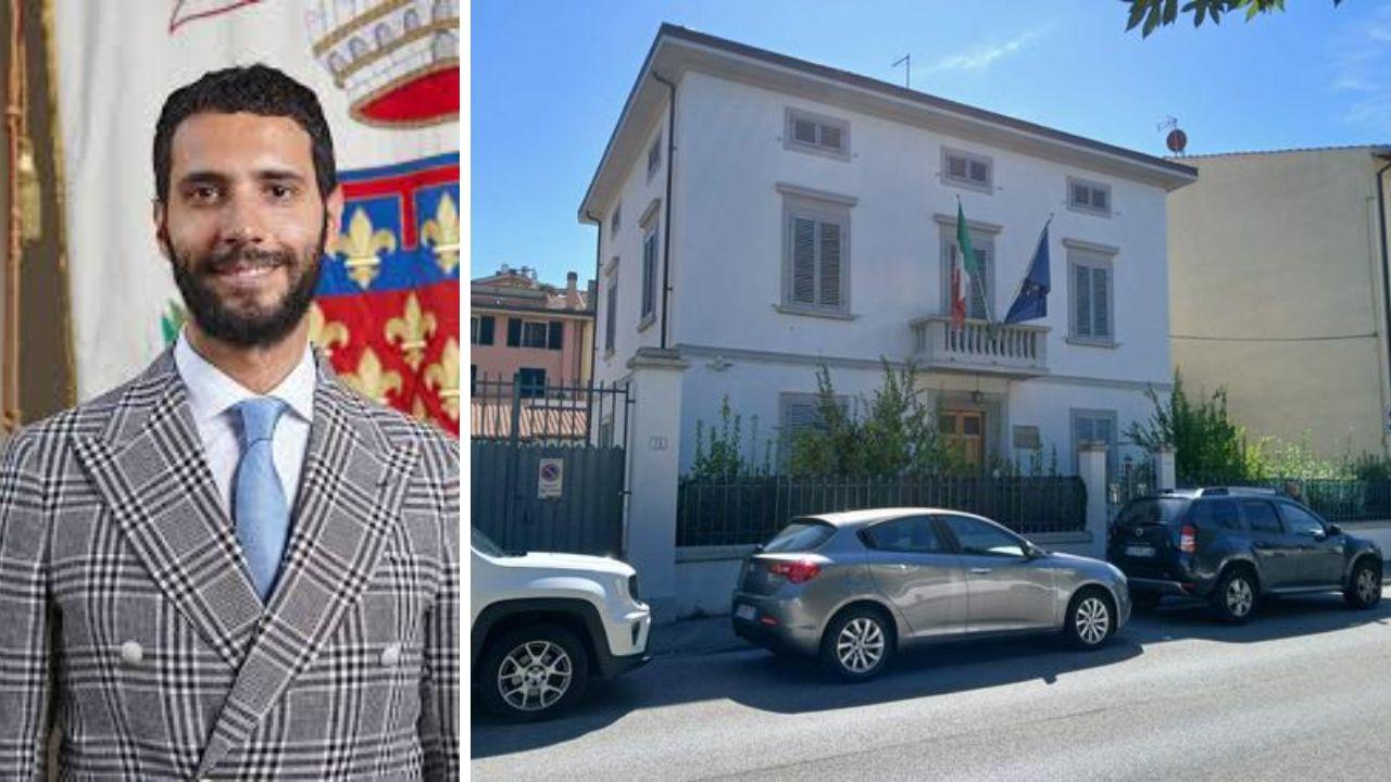 Tommaso Cocci e la sede della Loggia Sagittario