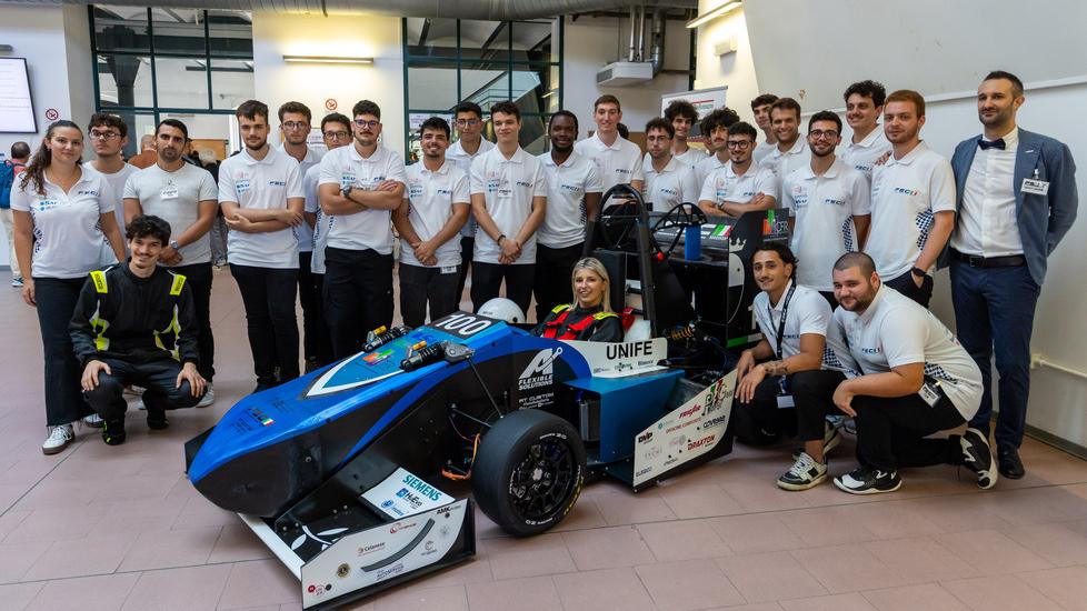 Ecco la monoposto elettrica targata Unife