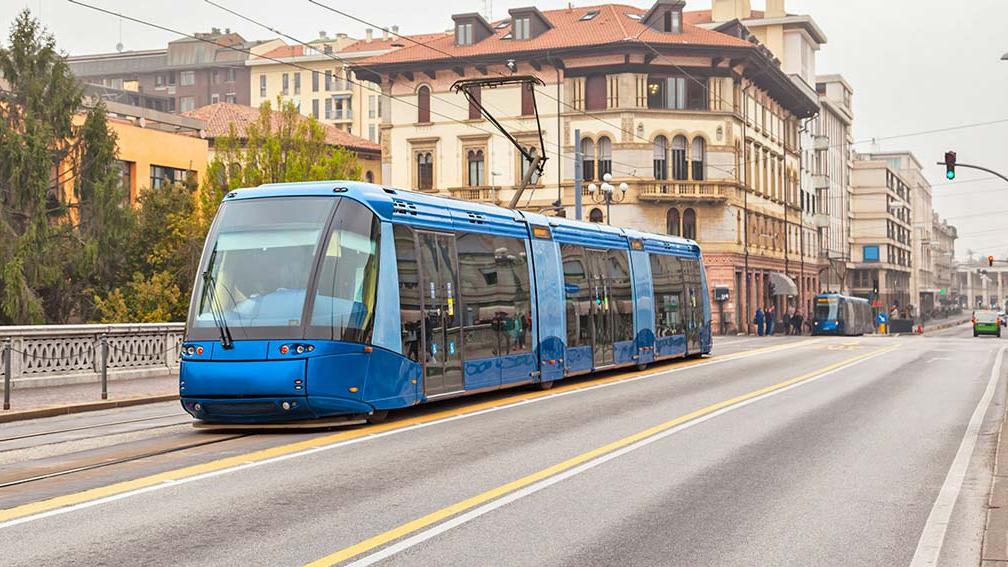 Il tram a Padova