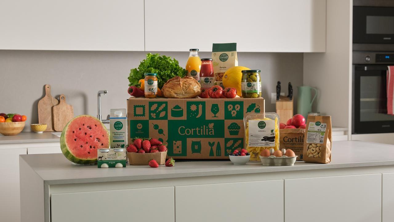 Cortilia è un negozio per la spesa online su Amazon