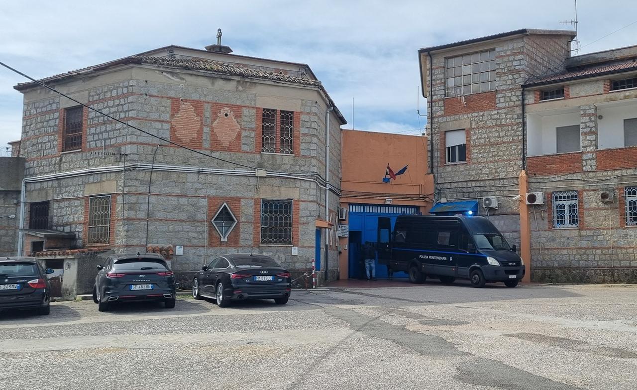 
	L'ingresso del carcere di Badu 'e Carros

